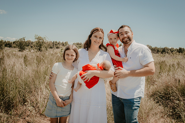 Daniel Green and family